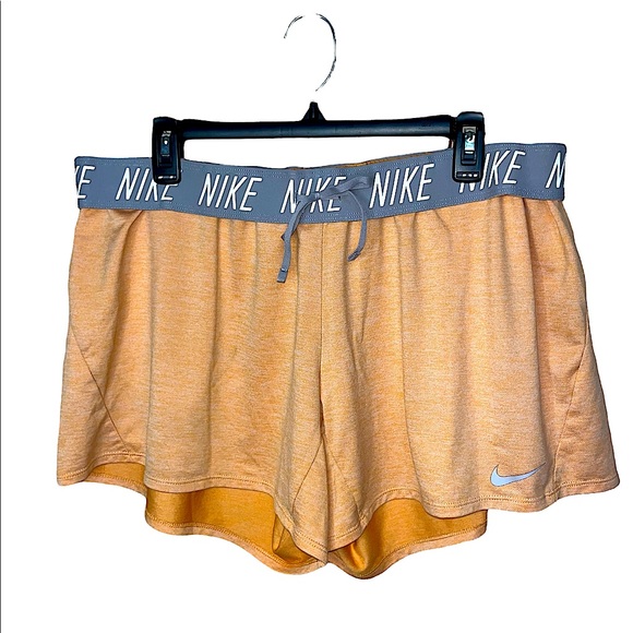 Nike Shorts Nike Orange And Grey Shorts Poshmark